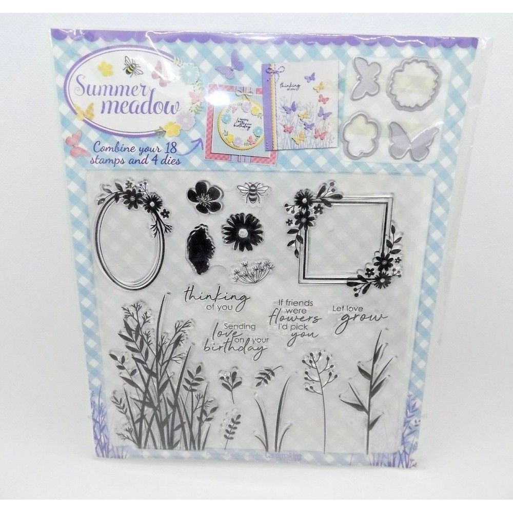 Cardmaking Sumer‎ Meadow Stamps